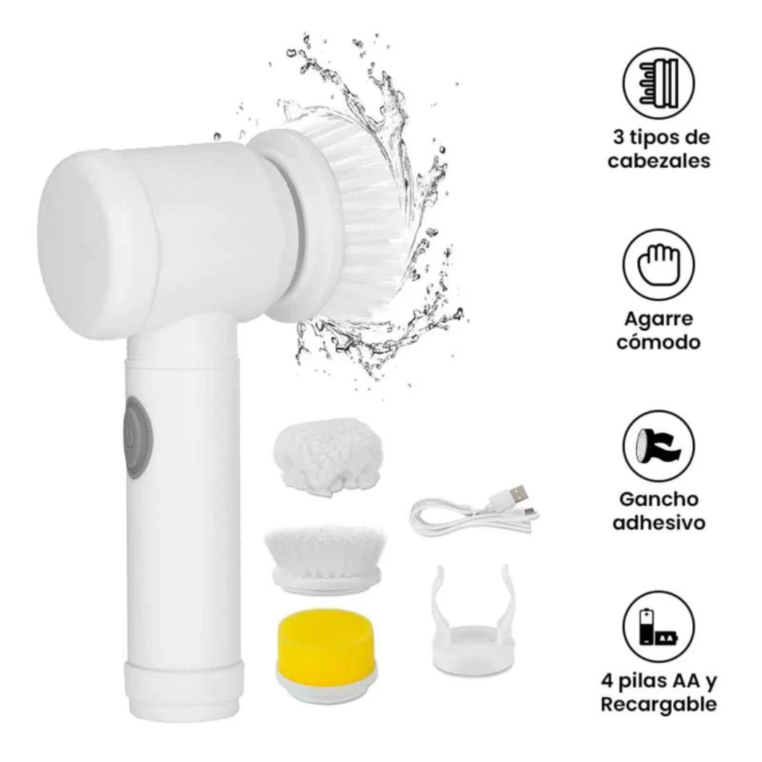 Vibraclean Cepillo limpiador eléctrico 5 en 1