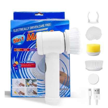 Vibraclean Cepillo limpiador eléctrico 5 en 1